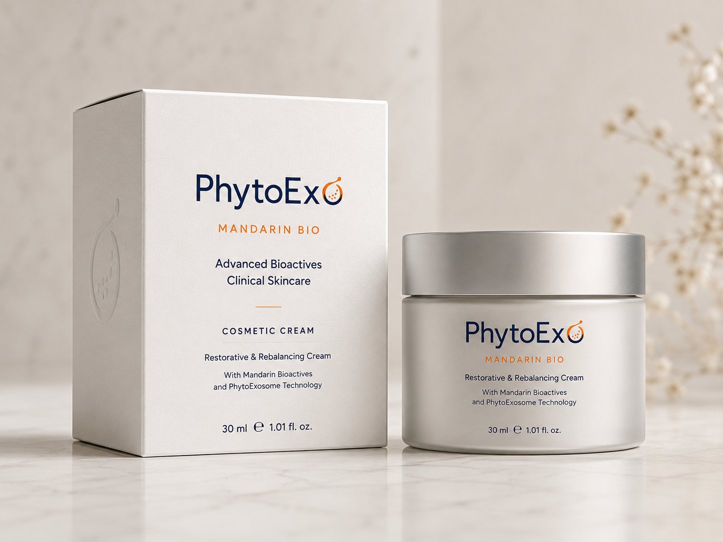PhytoExo packaging Mandarin Bio